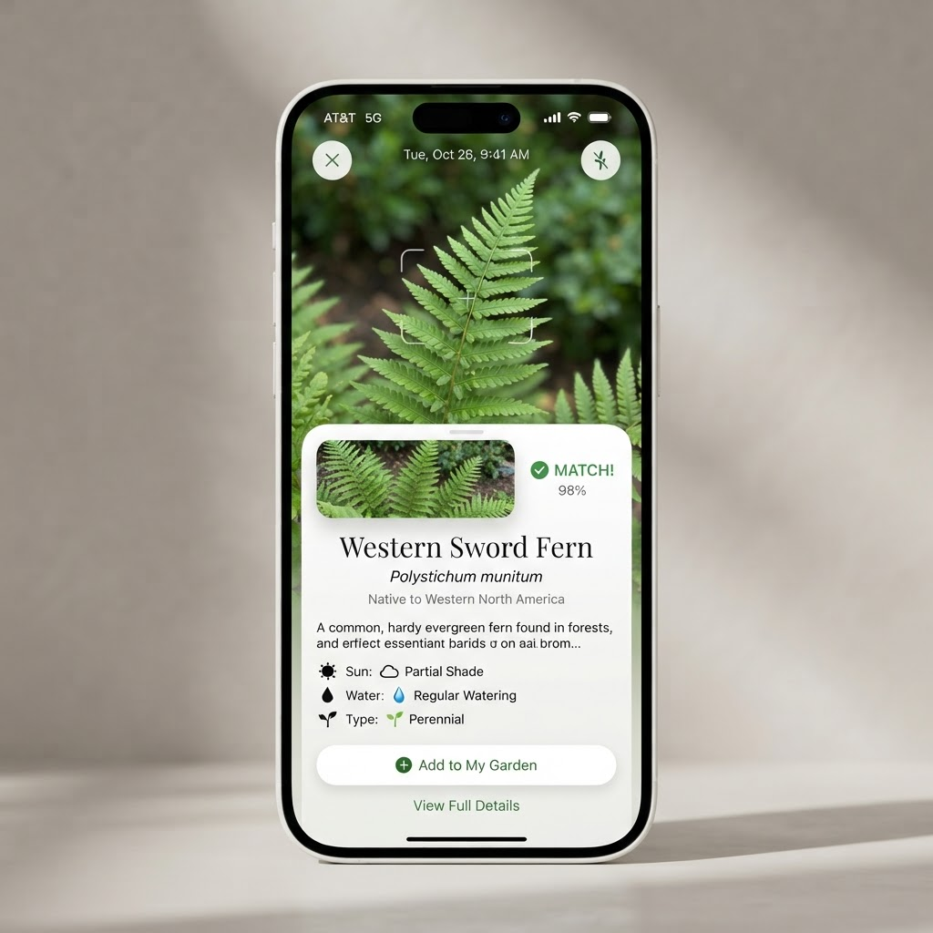 Nature Lens app screenshot